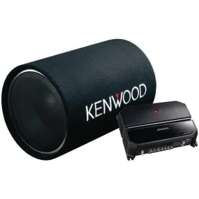 12inch Tube Woofer Party Pack (KAC-5207 2-Channel Amp & KFC-W1200T Subwoofer)