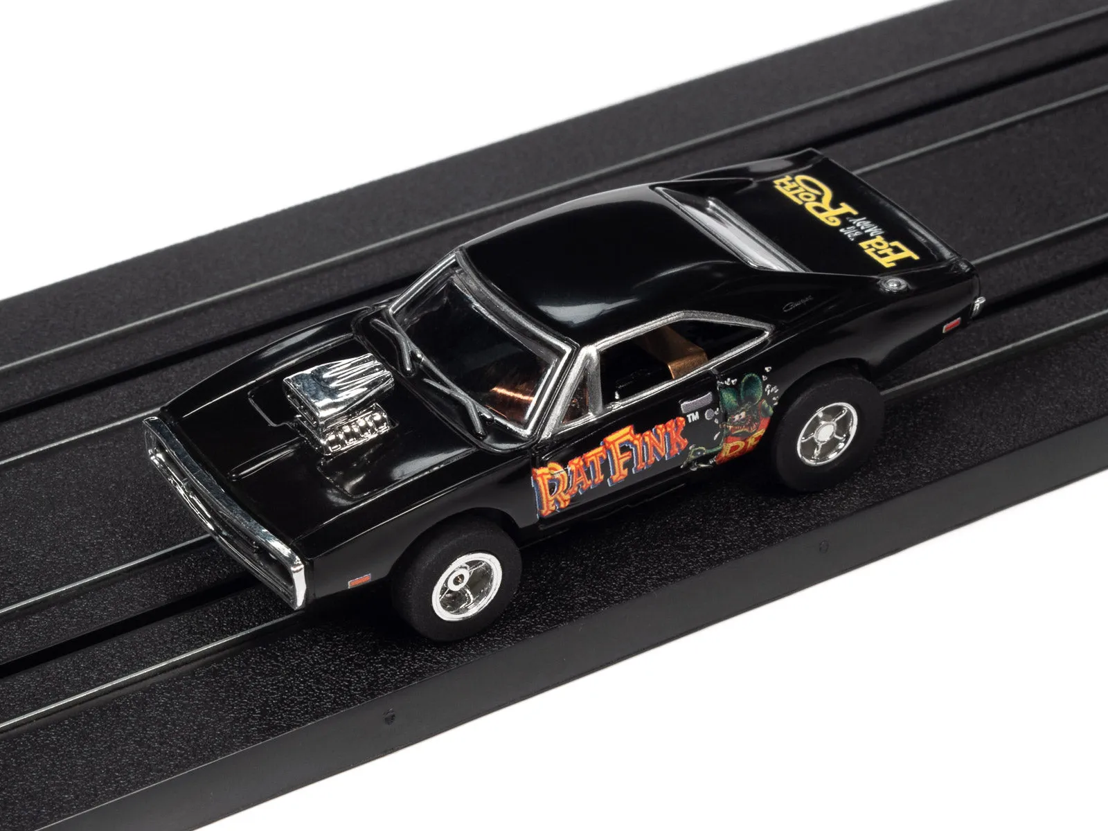 14' Rat Fink - Fink & FURRY-OUS Underground Racing Slot Car Set | SRS347 | Auto World