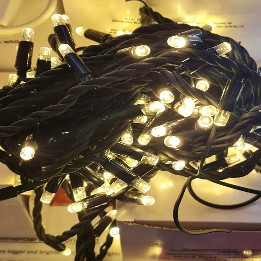 140 Warm White Christmas lights