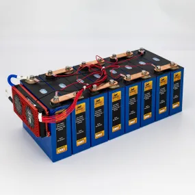 24V 100Ah Lithium Iron Phosphate (LiFePO4) Prismatic Battery with 100A BMS