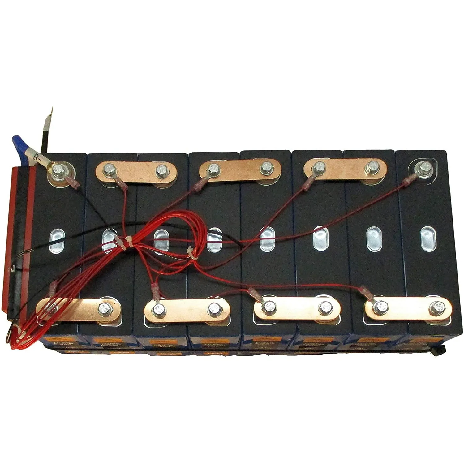24V 100Ah Lithium Iron Phosphate (LiFePO4) Prismatic Battery with 100A BMS