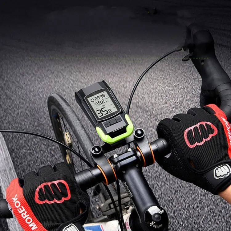 3 In 1 Wireless Bicycle Code Meter Lamp Strong Light Front Light, Colour: Upgrade Floating (Red)