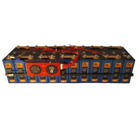 36V 100Ah LiFePO4 Prismatic Deep Cell Battery with 100A BMS
