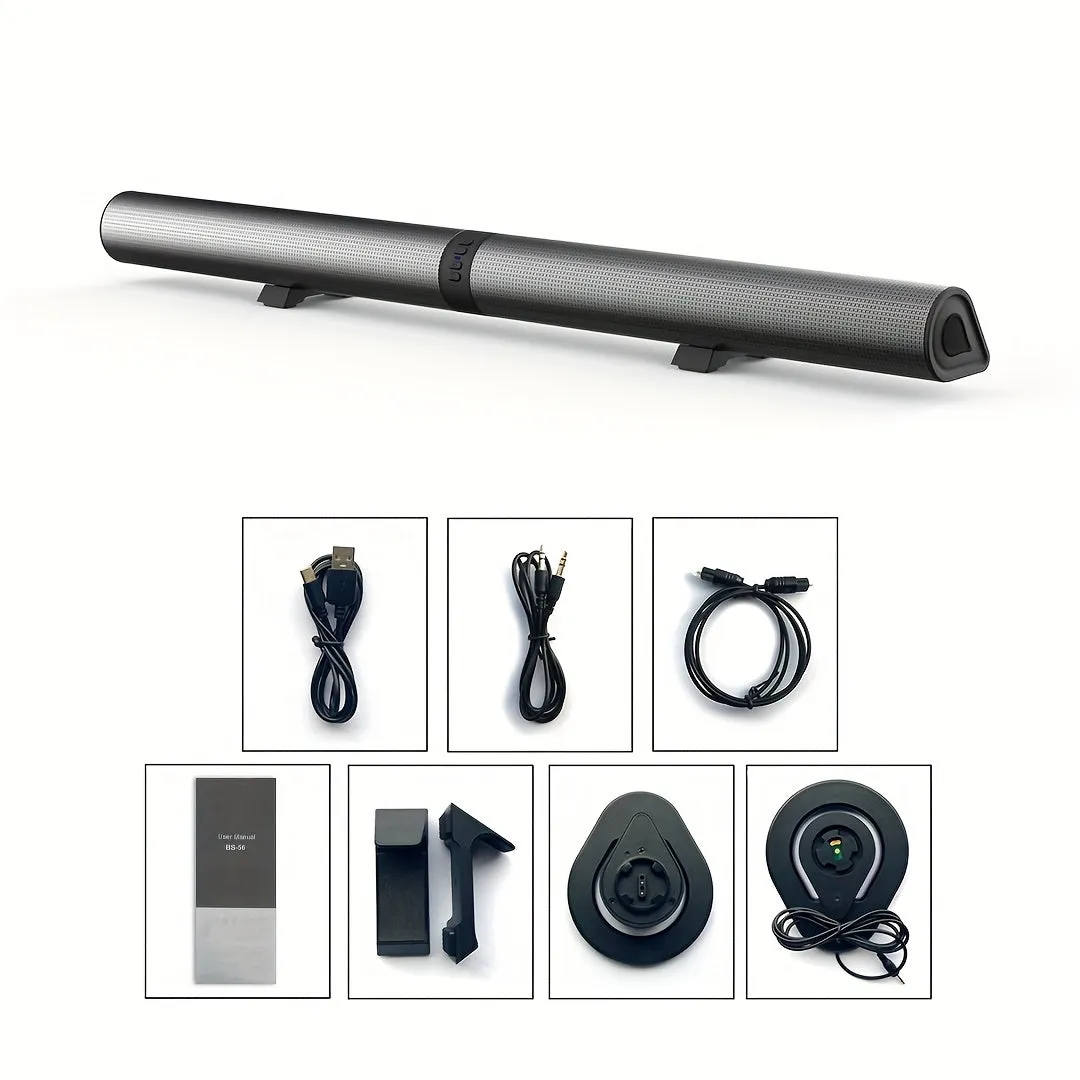 40W Power 3D Home Theater Stereo Wireless Speaker, Detachable Design, With Multiple Functions, Gift For Birthday