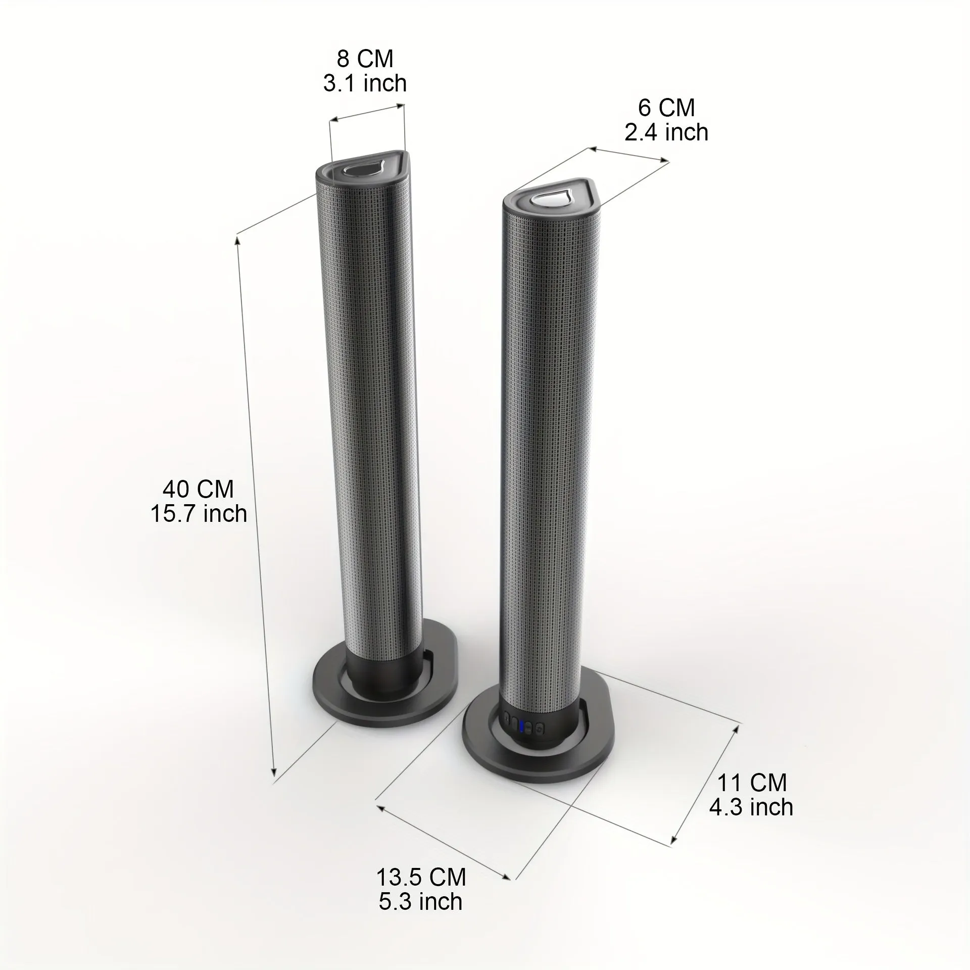40W Power 3D Home Theater Stereo Wireless Speaker, Detachable Design, With Multiple Functions, Gift For Birthday