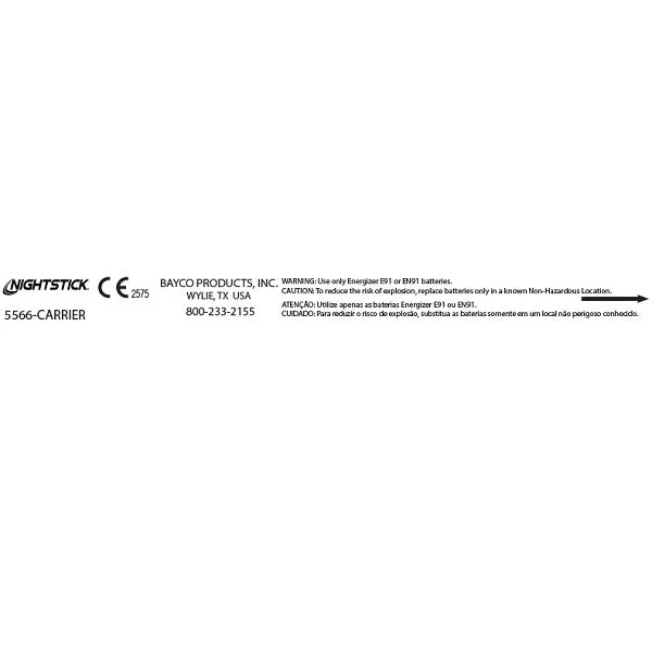 5566-CARRIER: AA Battery Carrier for INTRANT® Angle Lights
