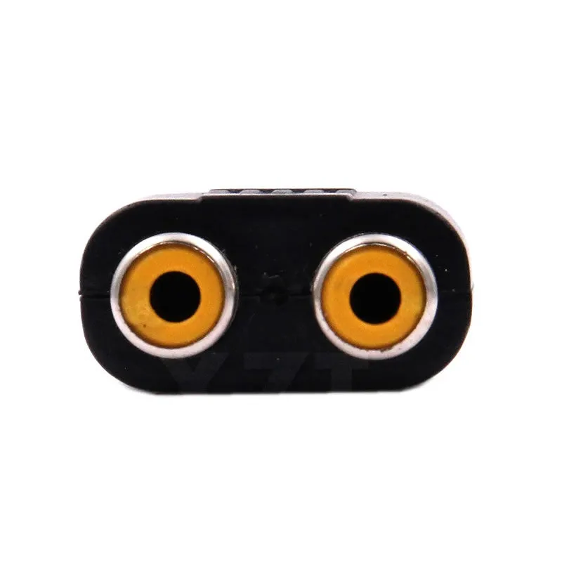 6.35Mm To 2 Rca Female Adapter -Se-L153