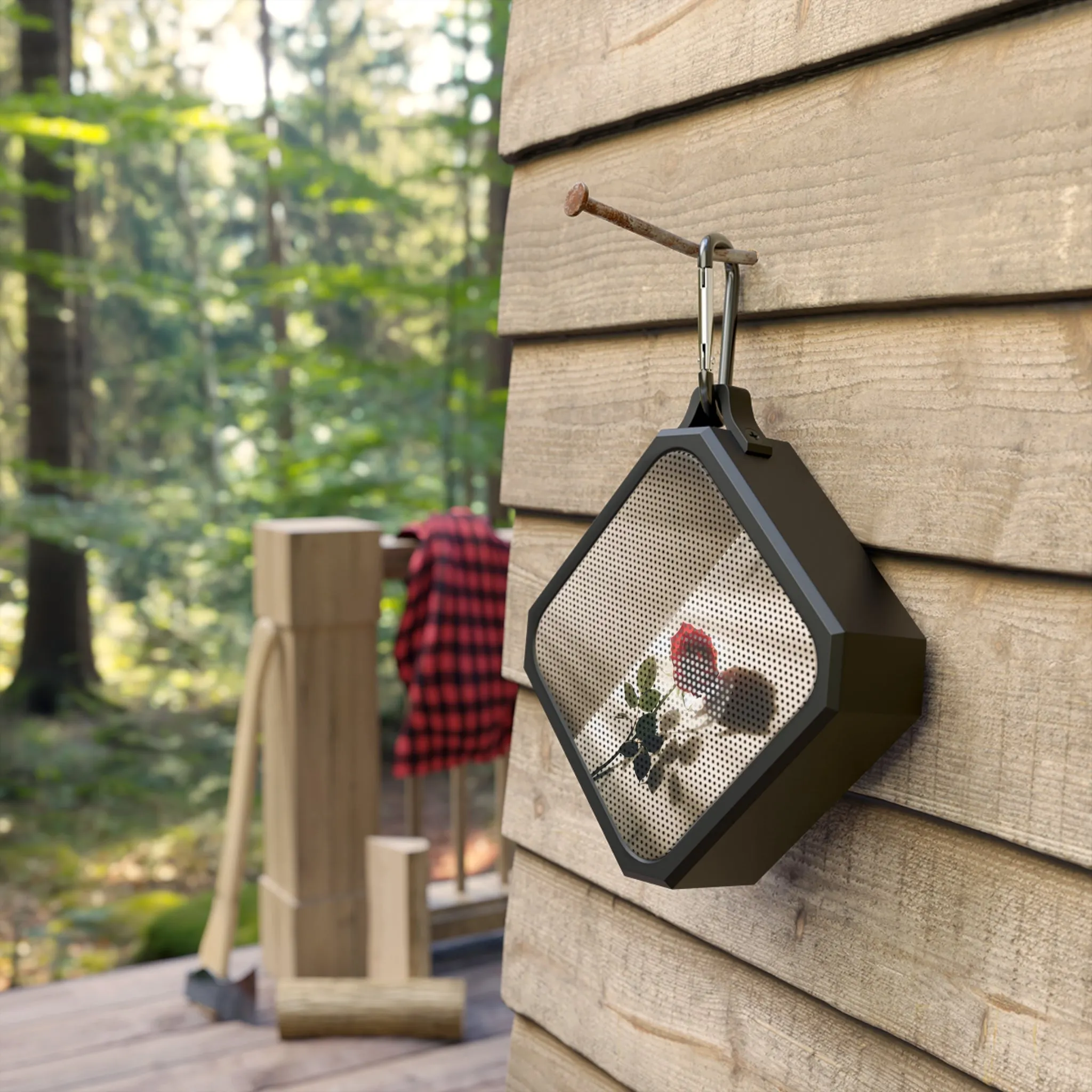 A rose on the table minimal design  Blackwater Outdoor Bluetooth Speaker