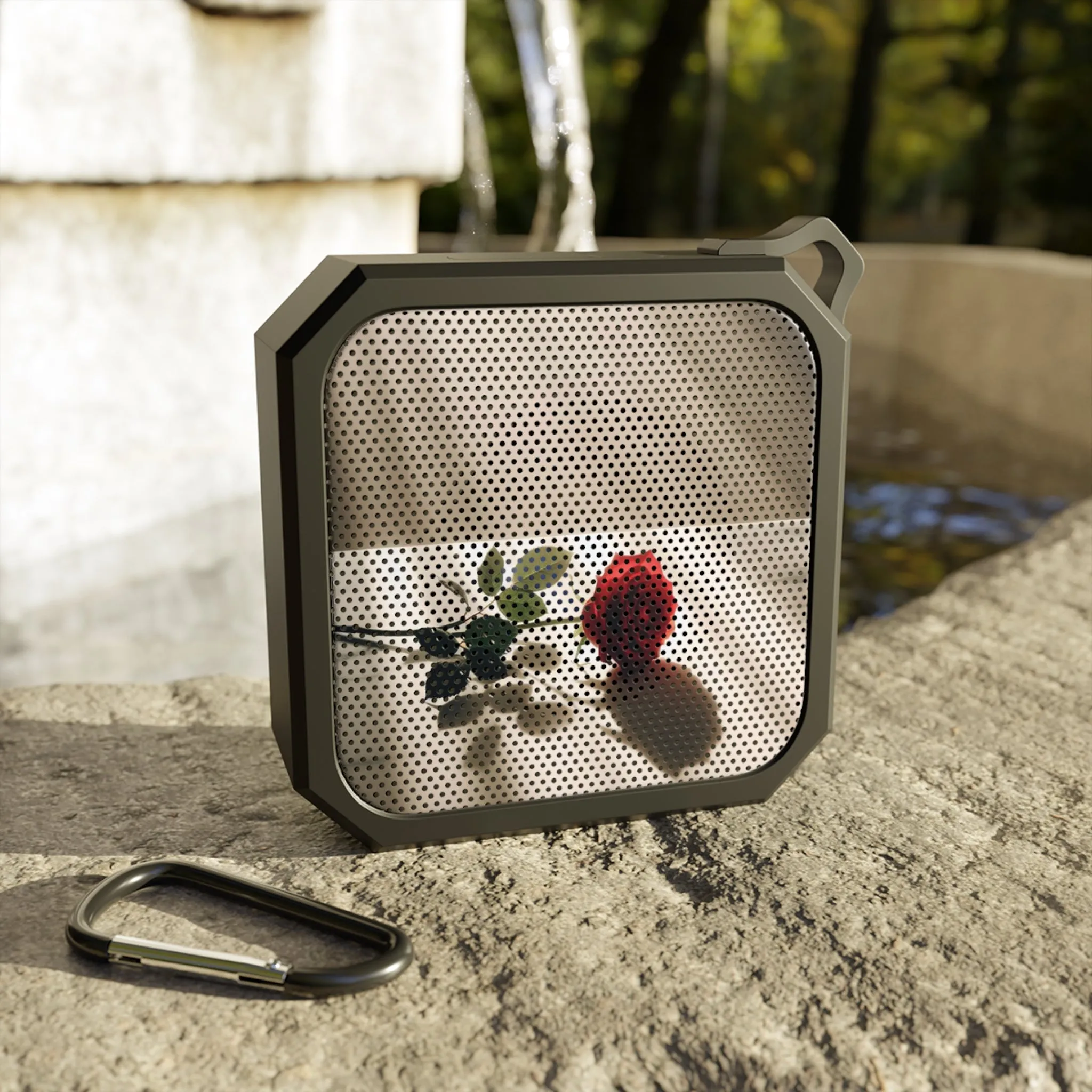 A rose on the table minimal design  Blackwater Outdoor Bluetooth Speaker