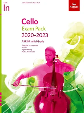 ABRSM Cello Exam Pack 2020-2023 - Initial - Cello   Piano (with Audio Access)
