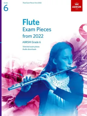 ABRSM Flute Exam Pieces Grade 6, from 2022