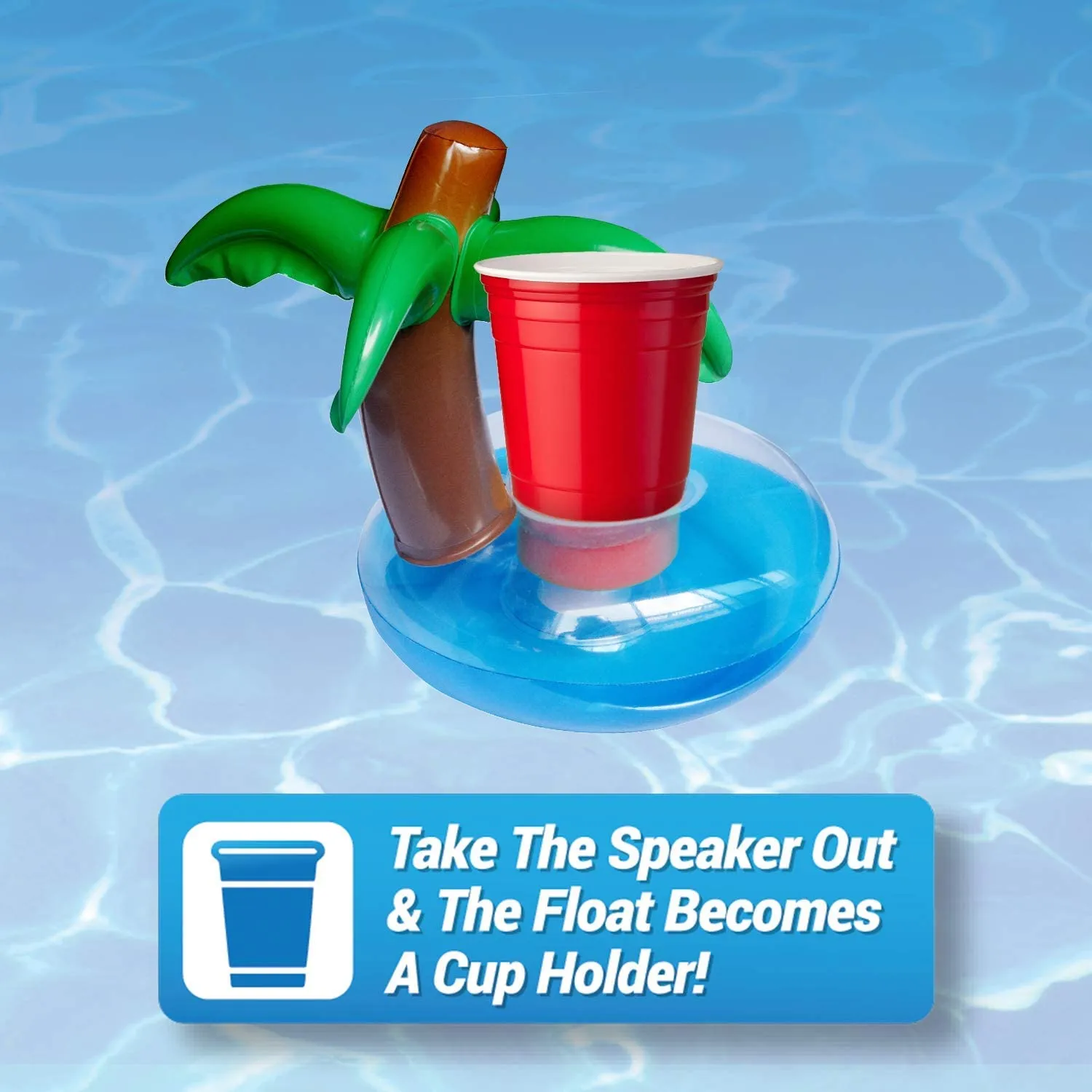 Aduro Pool Party Wireless Floating Bathtub Speaker