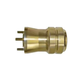 ALUMINUM REAR HUB 50 x 125 - GOLD