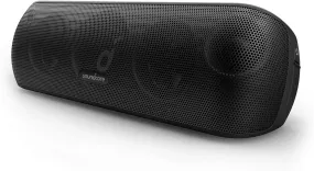 Anker Soundcore Motion  Bluetooth Speaker with Hi-Res 30W Audio, BassUp, Wireless Speaker, App, Custom EQ, 12H Playtime, Waterproof, USB-C (Black)