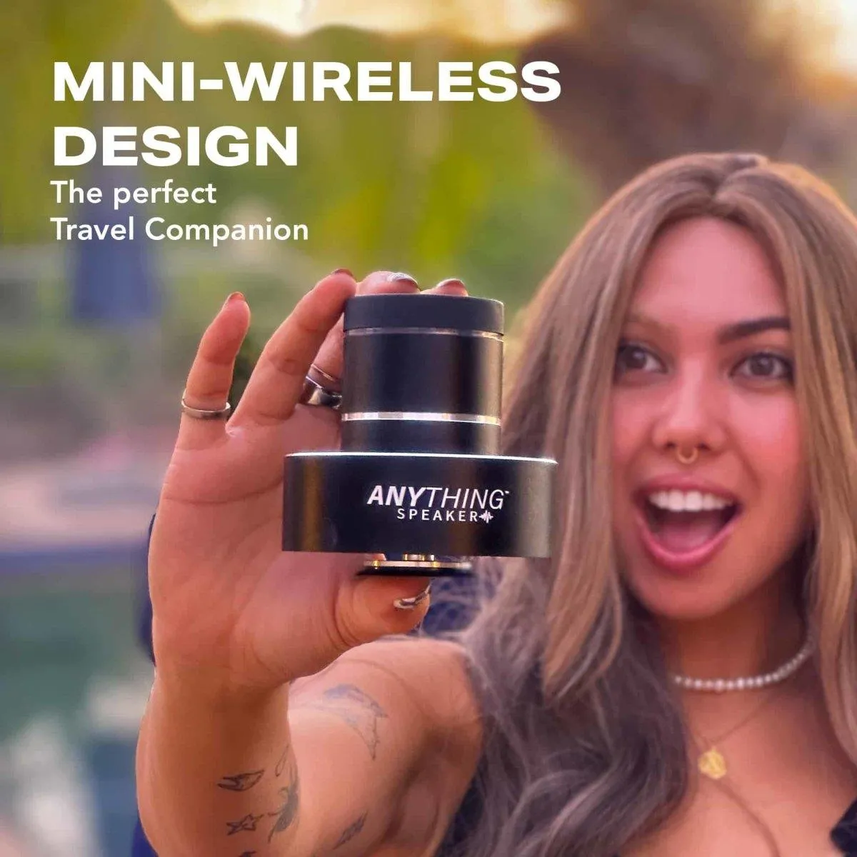 AnythingSpeaker™ PRO - Turn Anything Into A Speaker - Mini Bluetooth Speaker, Wireless by Anything Speaker