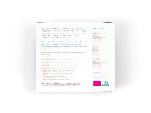 Arduino Starter Kit Classroom Pack (6 Pcs)
