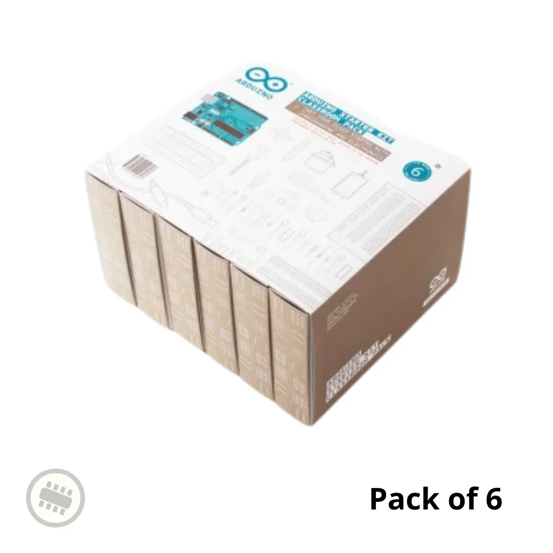 Arduino Starter Kit Classroom Pack (6 Pcs)