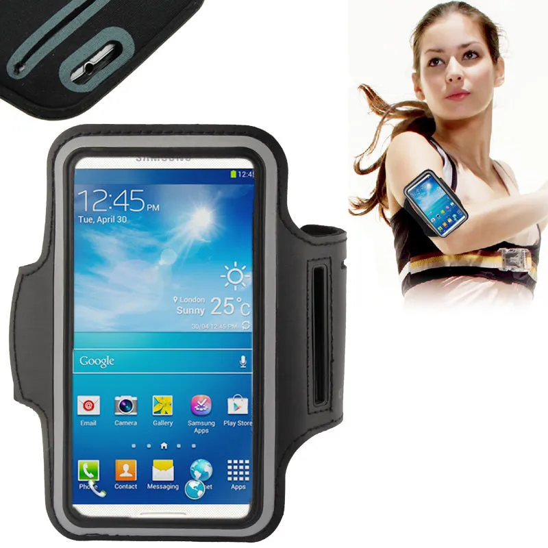 Armband Professional Cover Neoprene Waterproof Wraparound Sport with Buckle for Assistant AS-601L Pro (2019) - Black