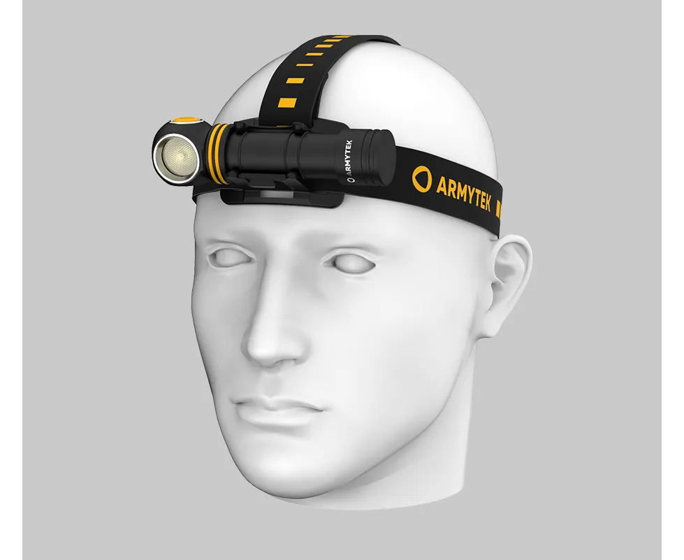 Armytek Elf C2 Micro USB Rechargeable White LED 1100 lumen / TIR 70Â°:120Â° / 1x18650 (incl.)