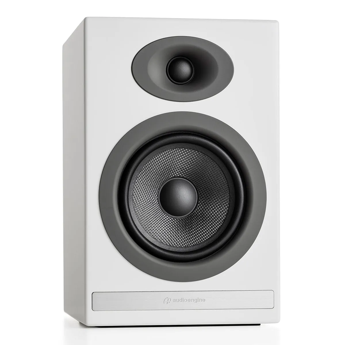 Audioengine HD5 Powered Bluetooth Bookshelf Speakers - Pair (High-Gloss Piano White)