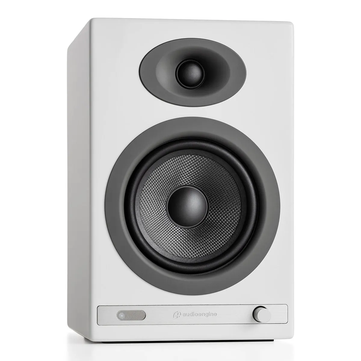 Audioengine HD5 Powered Bluetooth Bookshelf Speakers - Pair (High-Gloss Piano White)