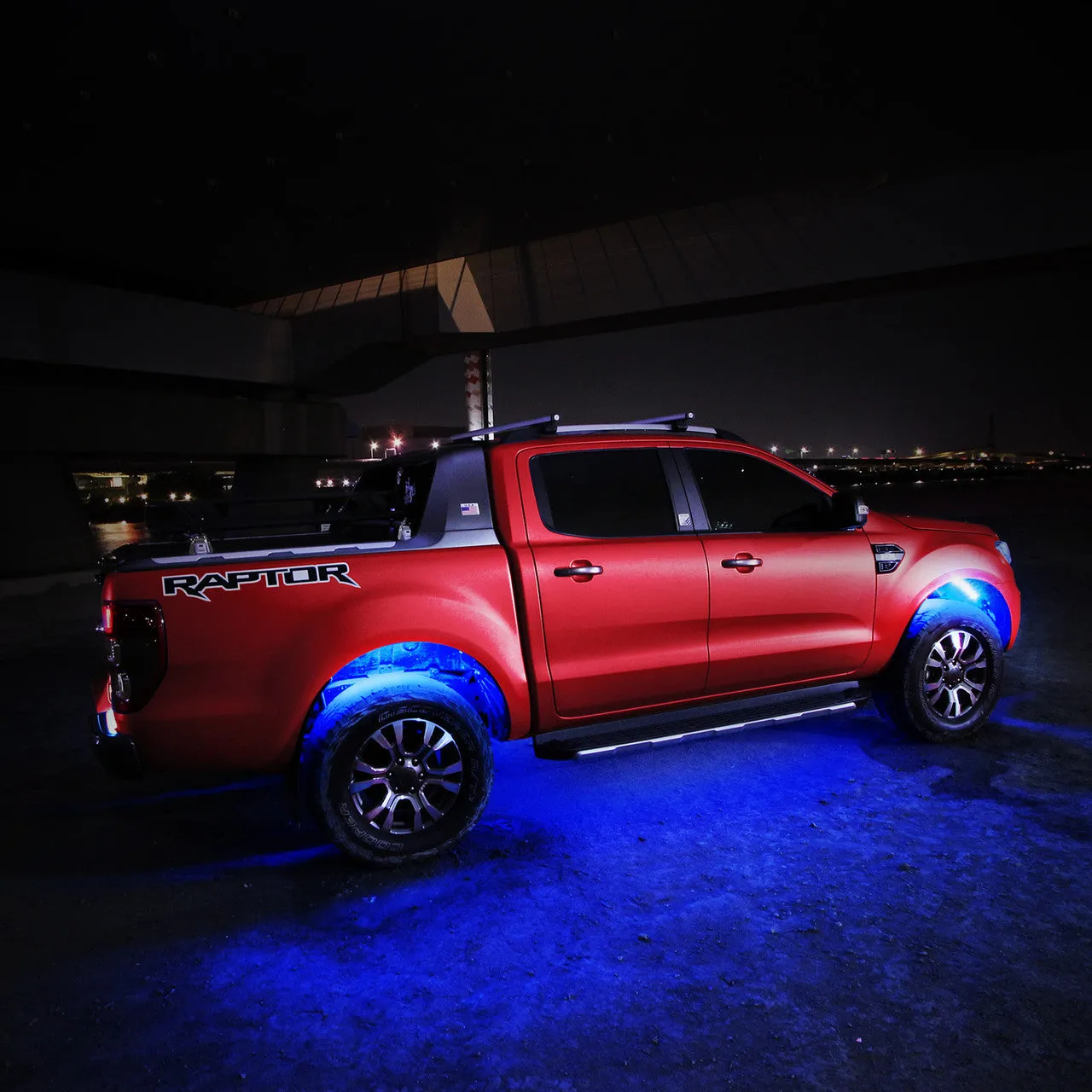 AURA PRO Exterior Pack Bundle ( Wheel Well LED Kit   Grille LED Kit   Underglow LED Kit ) - Bluetooth Enabled APP