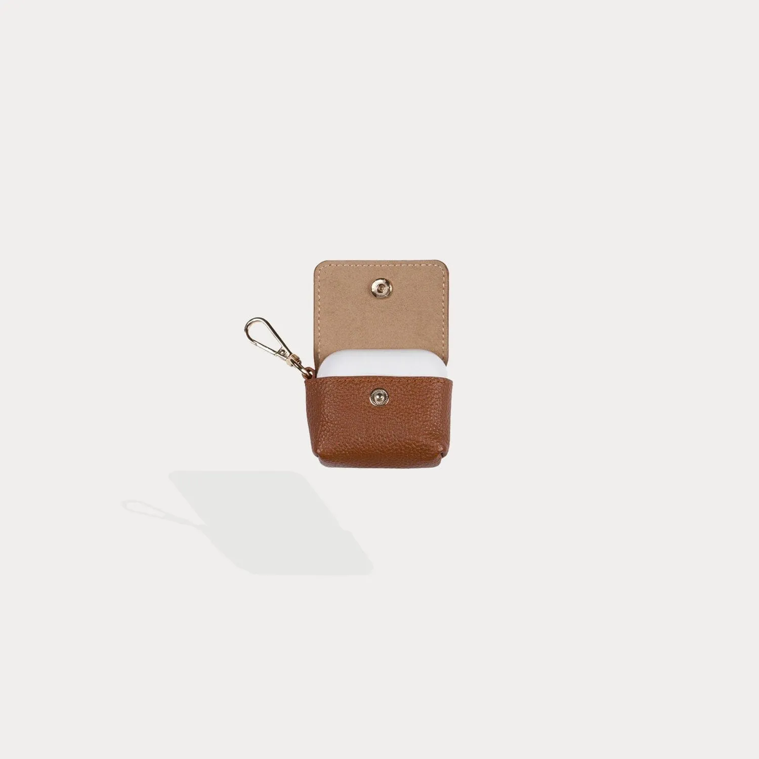Avery AirPods Clip-On Pouch - Sienna/Gold