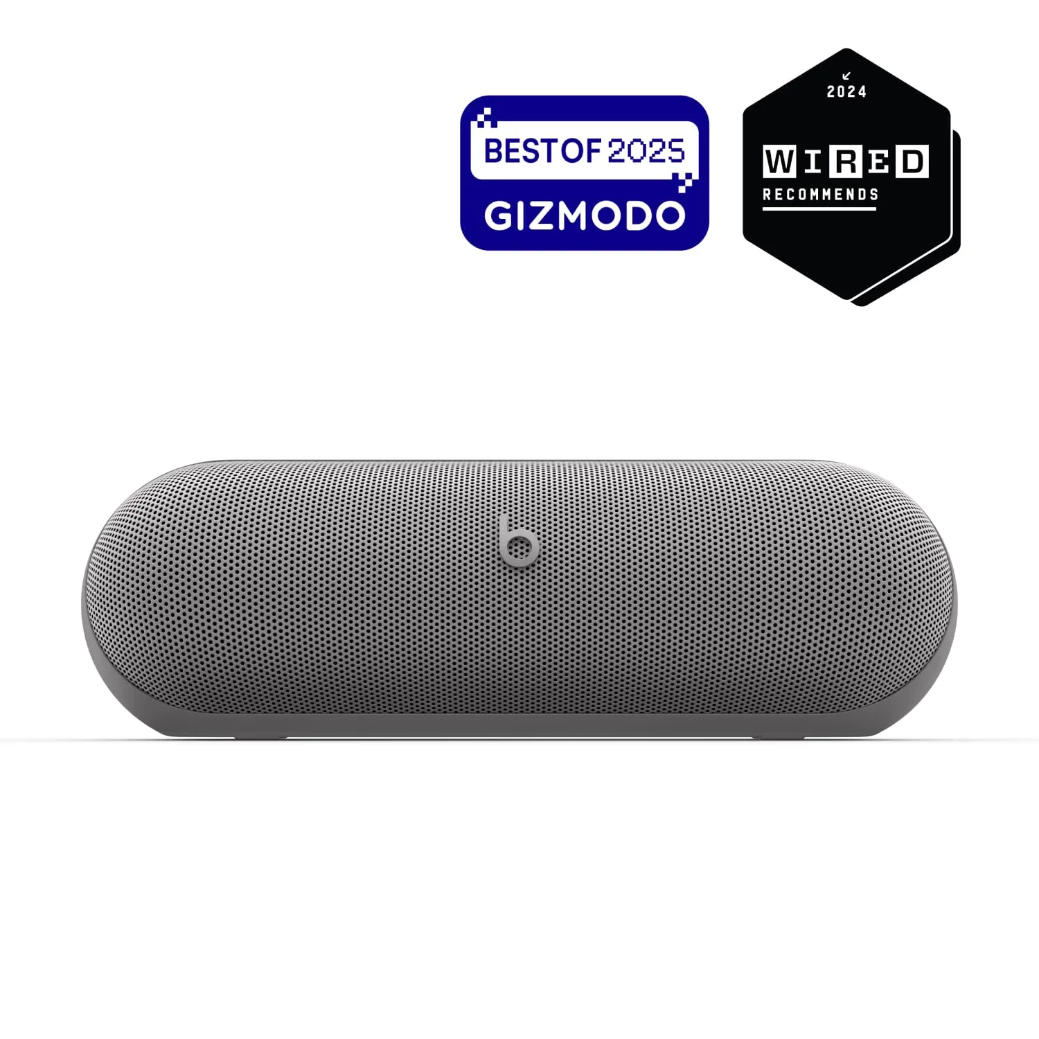 Beats Pill x Kim Kardashian - Wireless Bluetooth Speaker and Portable Charger via USB-C - Up to 24 Hours Battery Life, IP67 Water Resistant, Apple & Android Compatible, Built-in Mic – Dark Gray