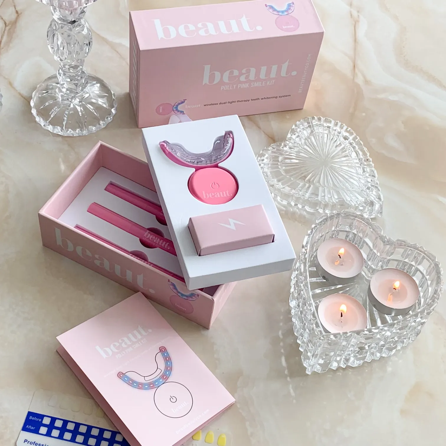 beaut.beautyco - Polly Pink Kit: Waterproof and Wireless