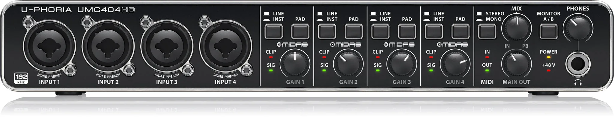 Behringer UMC404HD Audio Interface