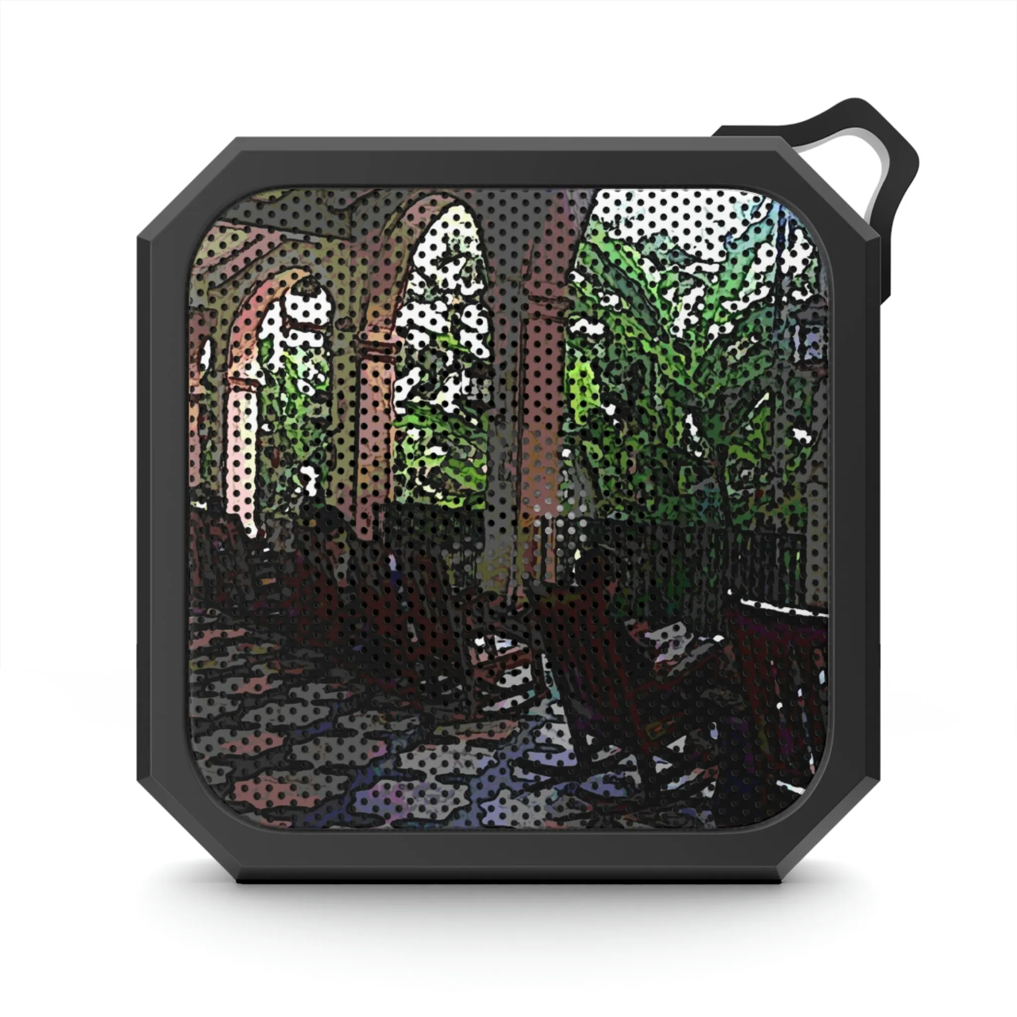 Blackwater Outdoor Bluetooth Speaker ...  Lanai & Rocking Chairs At: 'The Pink Palace' ... The Royal Hawai'ian ... Honolulu, HI ... '27Oct2014' ... Original Works ...
