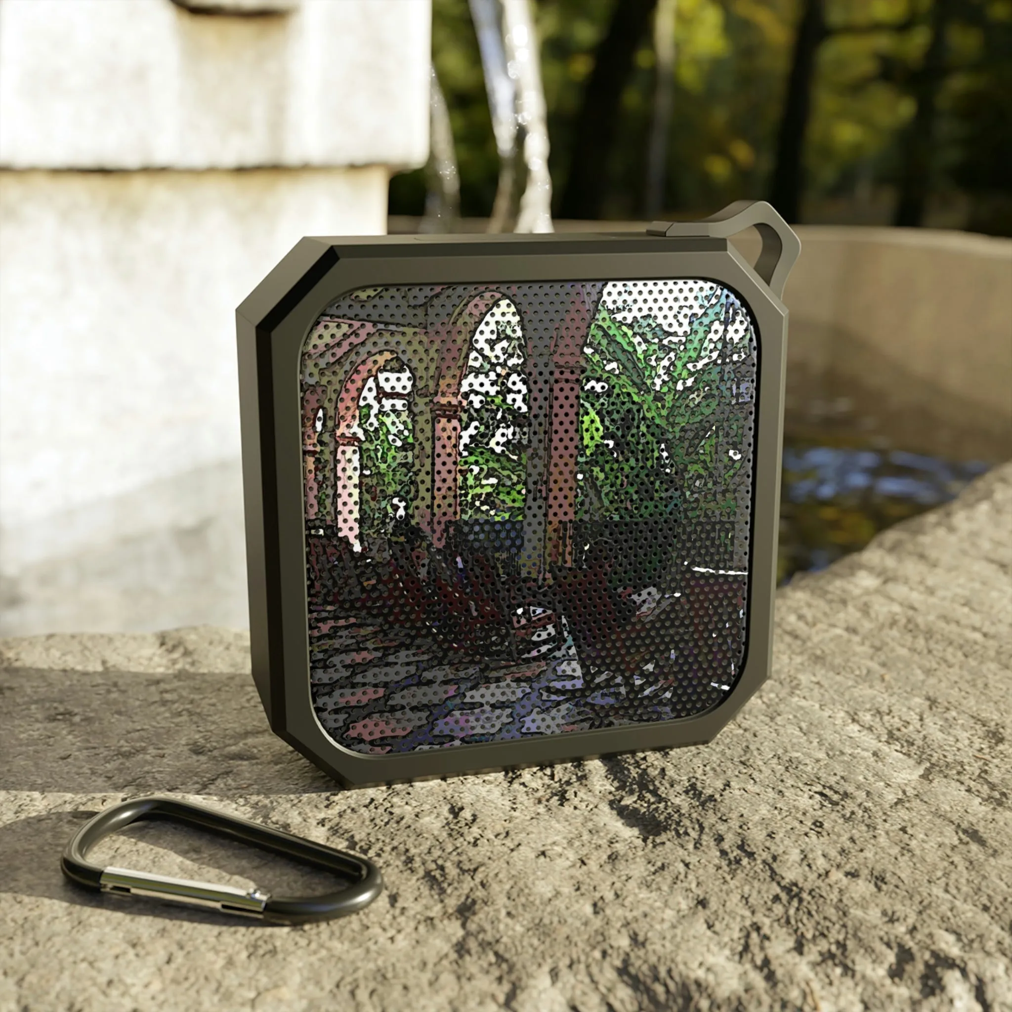 Blackwater Outdoor Bluetooth Speaker ...  Lanai & Rocking Chairs At: 'The Pink Palace' ... The Royal Hawai'ian ... Honolulu, HI ... '27Oct2014' ... Original Works ...