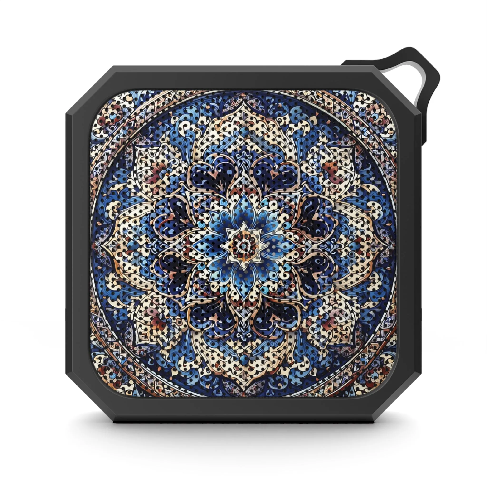 Blue traditional tile art Blackwater Outdoor Bluetooth Speaker