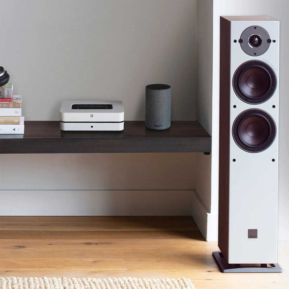 Bluesound Powernode Wireless Multi-Room Hi-Res Music Streaming Amplifier - Gen 3 (White)