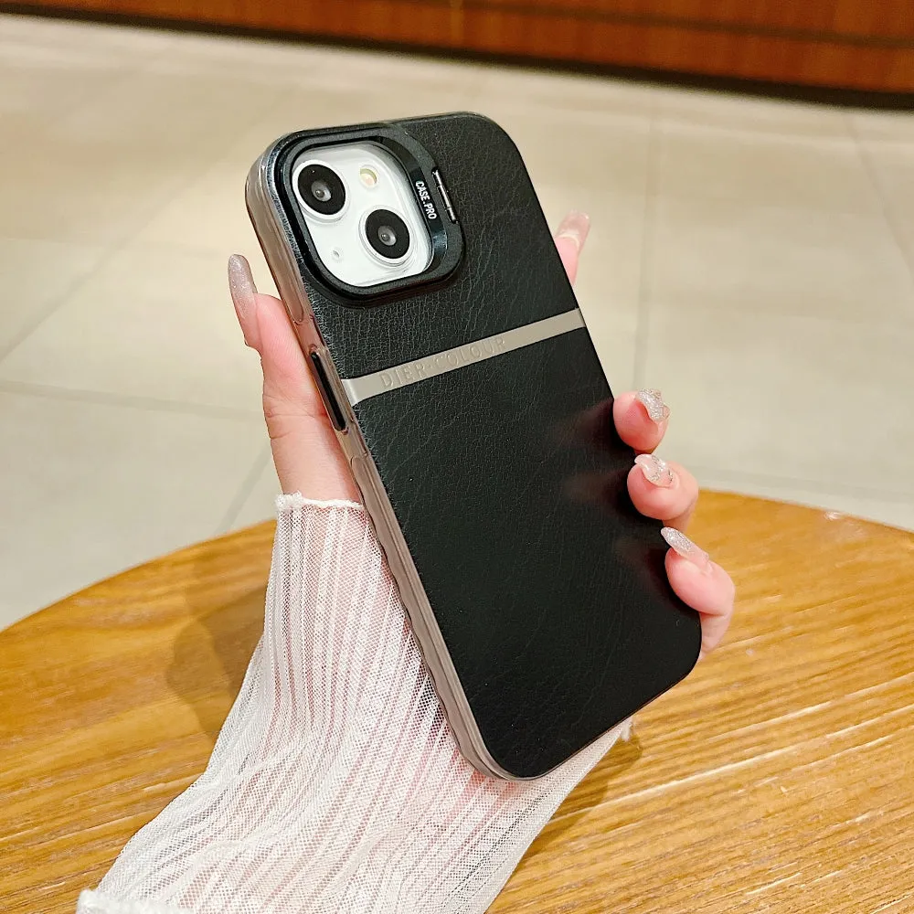 Bracket Kickstand TPU (Soft) | PC (Hard) Phone Case - iPhone 13 Pro