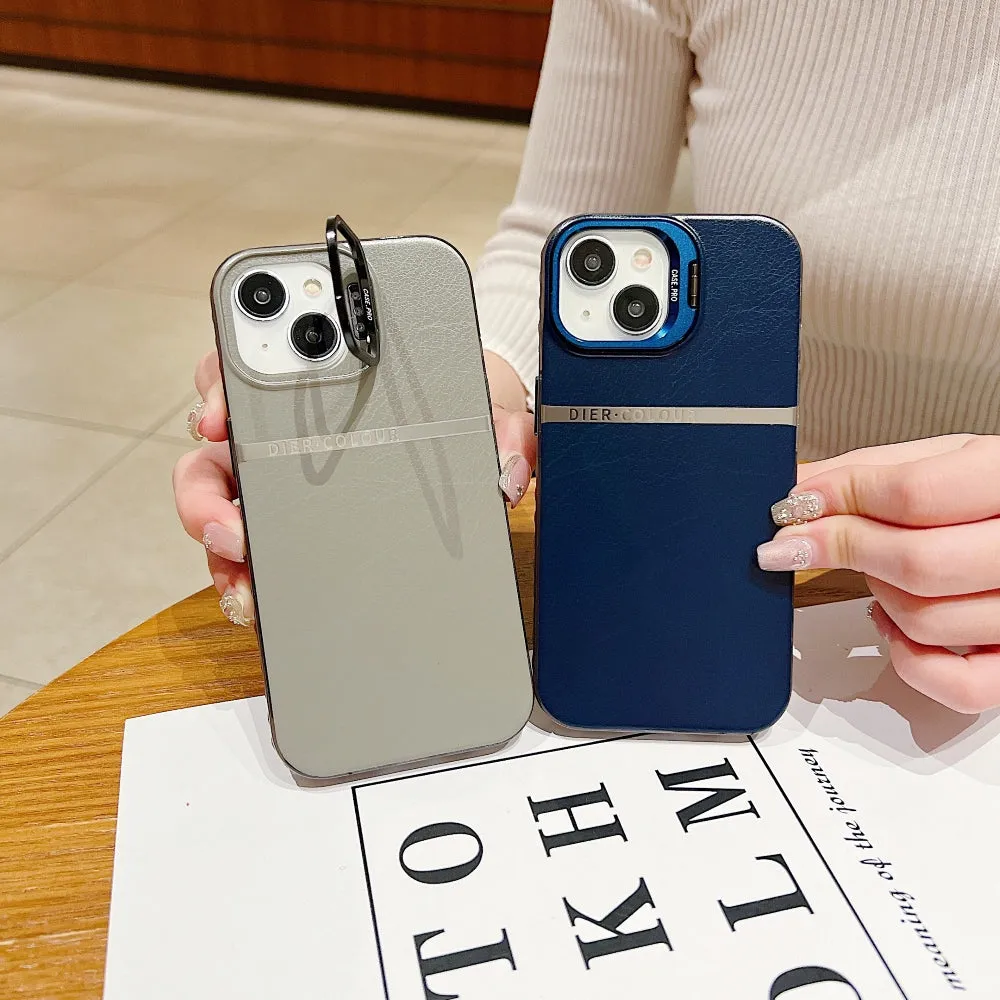 Bracket Kickstand TPU (Soft) | PC (Hard) Phone Case - iPhone 13 Pro