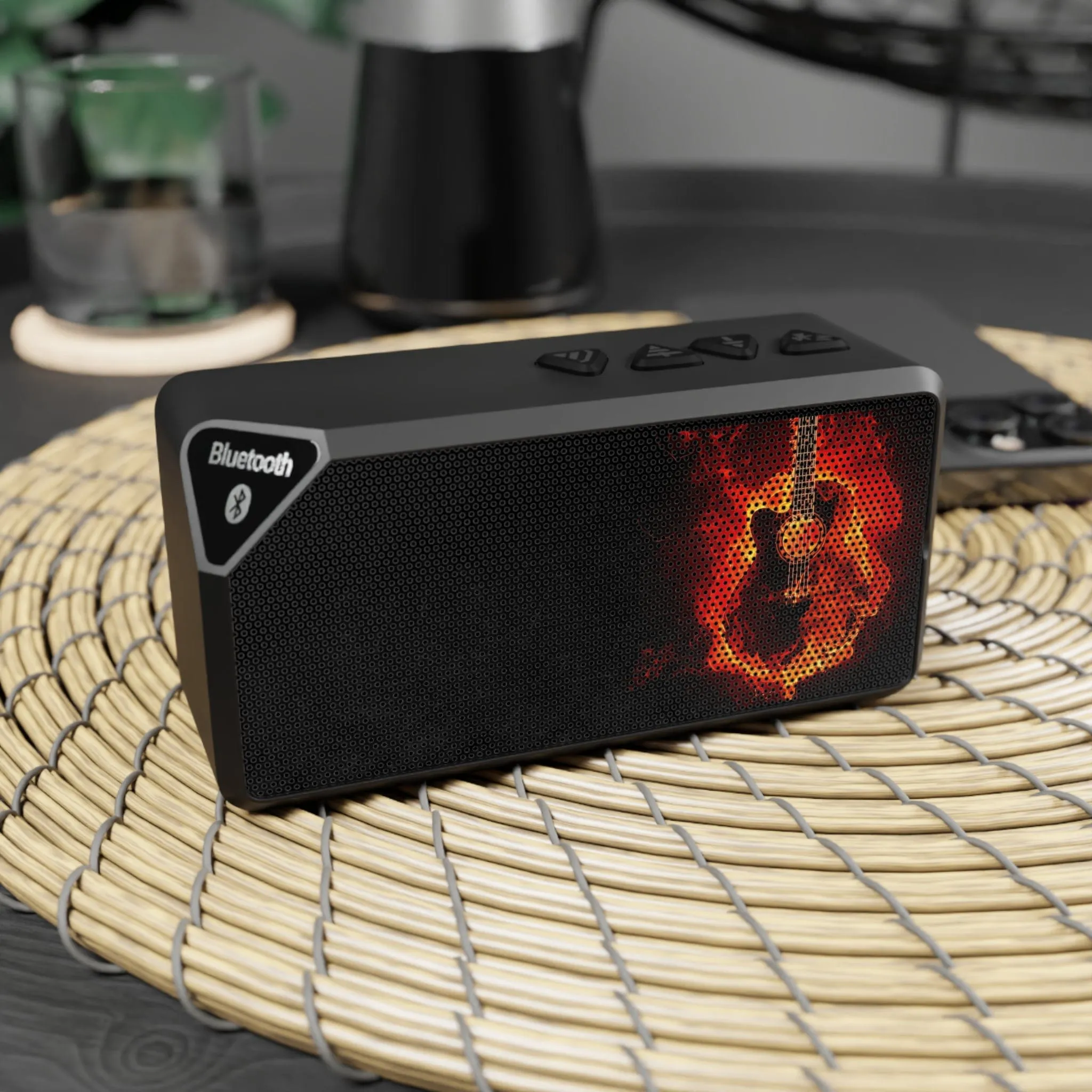 Burning Guitar Jabba Bluetooth Speaker