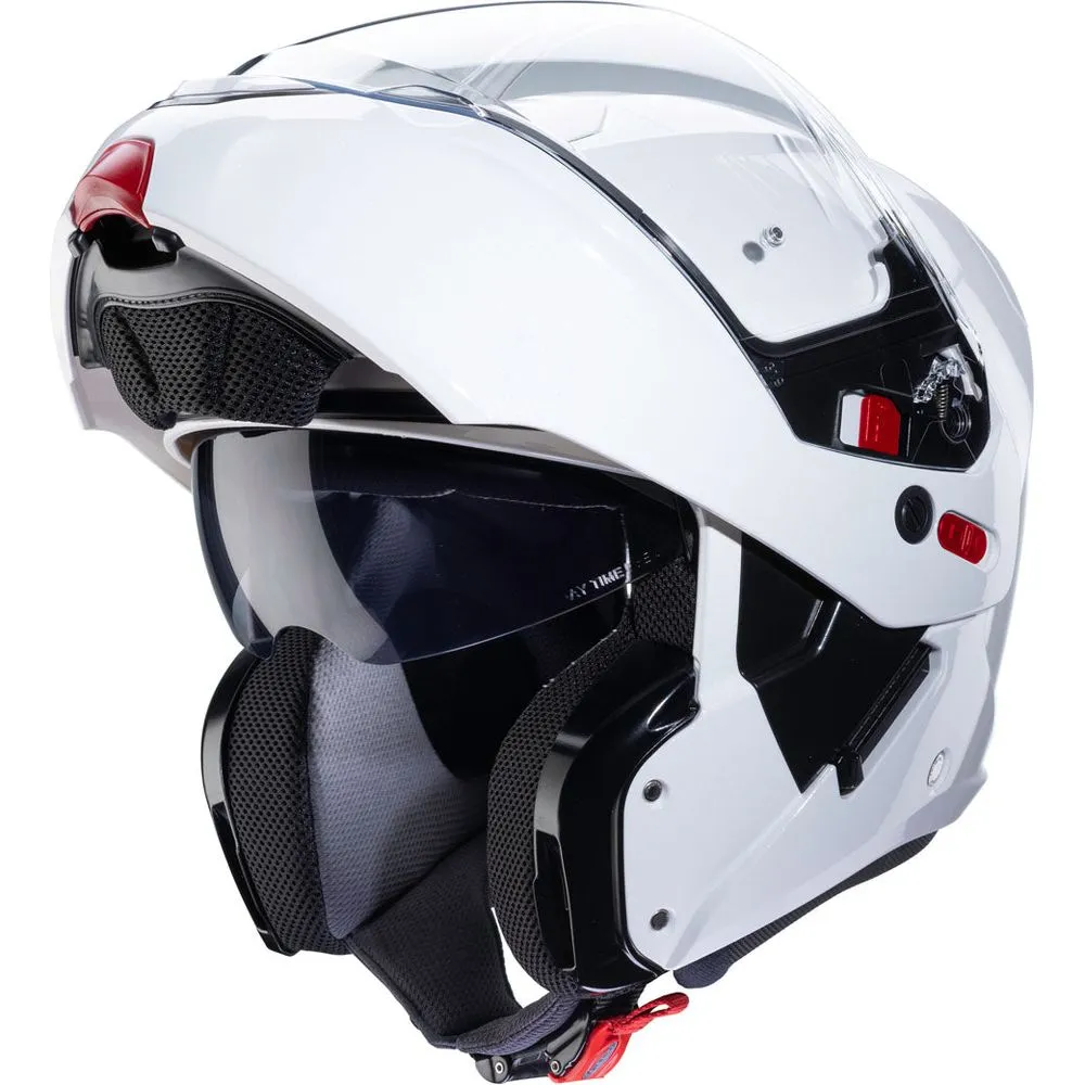 Caberg Horus X Plain Metal White