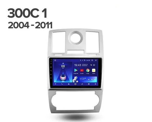 Car Dealz 10.2" Android 10.0 Chrysler 300C 1 2004 - 2011 In Dash Plus OEM Fascia
