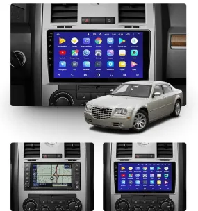 Car Dealz 10.2" Android 10.0 Chrysler 300C 1 2004 - 2011 In Dash Plus OEM Fascia