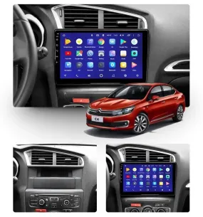 Car Dealz 10.2" Android 10.0 Citroen C4 2 B7 2013-2016 w CAM In Dash Plus OEM Fascia