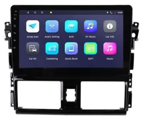 Car Dealz 10.2" Android 10.0 For Toyota Vios 2013-2018 In Dash Plus OEM Fascia