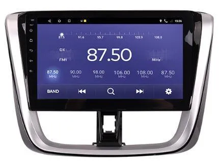 Car Dealz 10.2" Android 10.0 For Toyota Vios 2016-2018 w CAM In Dash Plus OEM Fascia