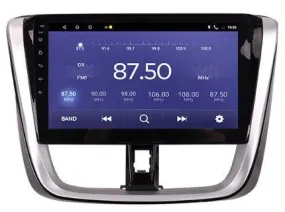 Car Dealz 10.2" Android 10.0 For Toyota Vios 2016-2018 w CAM In Dash Plus OEM Fascia