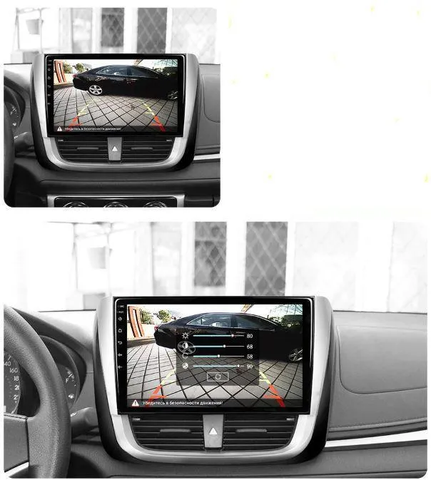 Car Dealz 10.2" Android 10.0 For Toyota Vios 2016-2018 w CAM In Dash Plus OEM Fascia