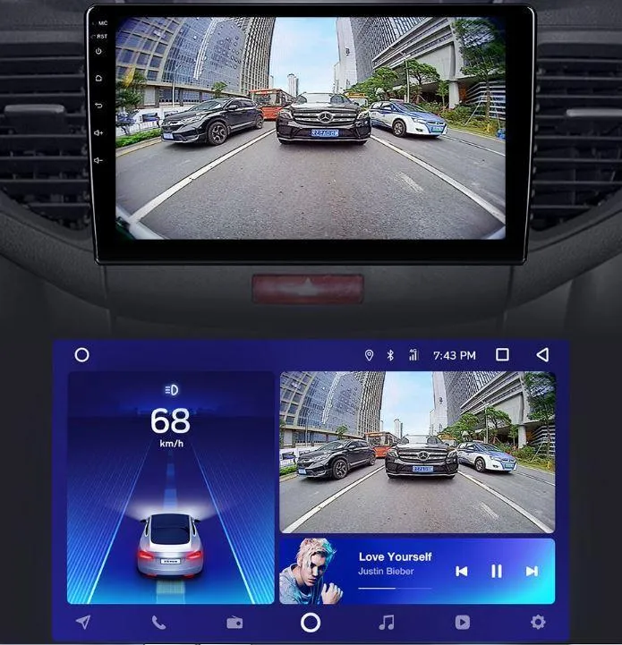 Car Dealz 10.2" Android 10.0 Toyota RAV4 4 XA40 5 XA50 2012-2018 w CAM In Dash Plus OEM Fascia