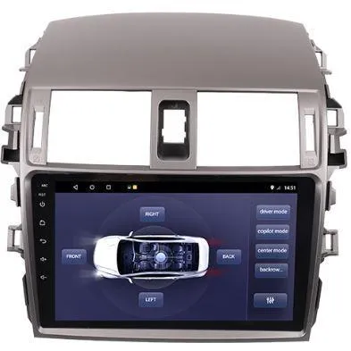 Car Dealz 9" Android 10.0 For Toyota Corolla 2006-2013 In Dash Plus OEM Fascia