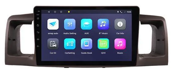 Car Dealz 9" Android 10.0 For Toyota Corolla Ex 2006-2013 In Dash Plus OEM Fascia