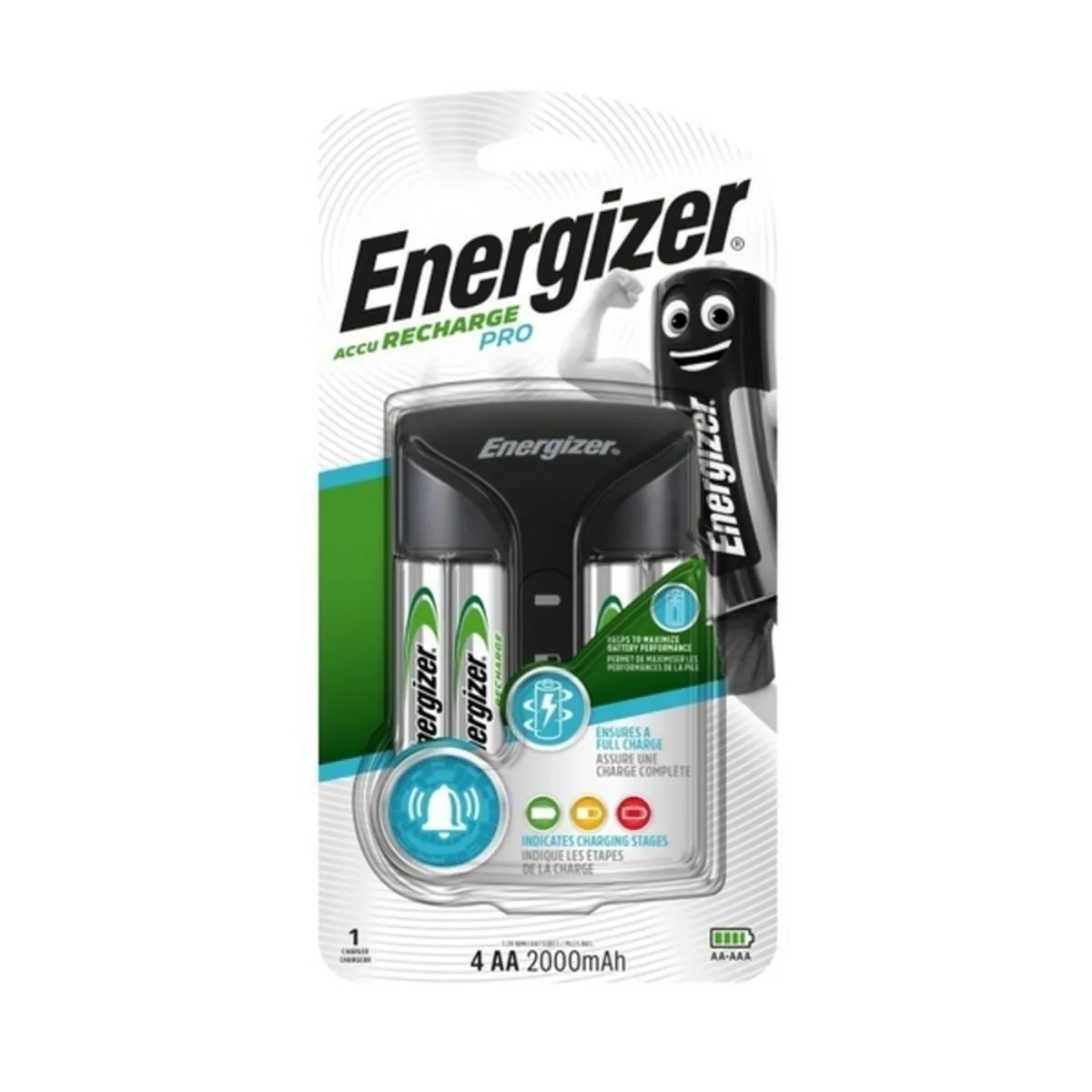 Charger   Rechargeable Batteries Energizer 639837