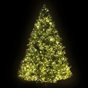 Christmas Tree 1.8M Xmas Tree with 1980 LED Lights Warm White
